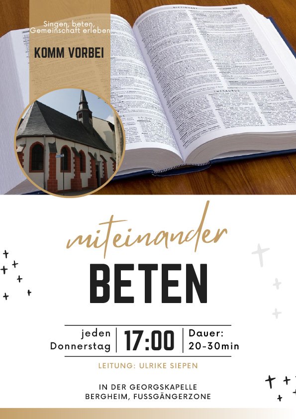 Miteinander beten
