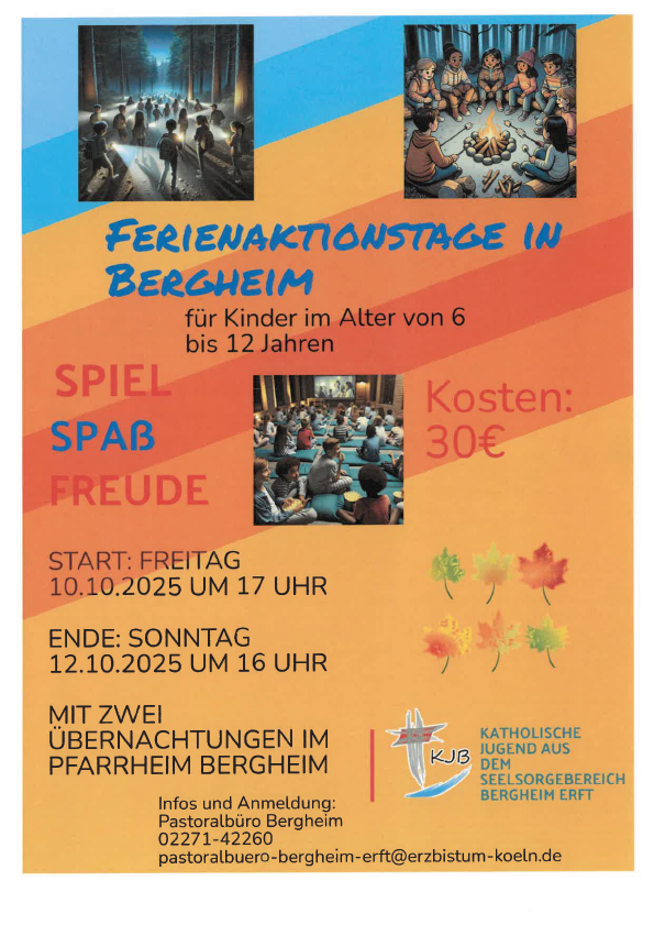 Plakat Herbst 2025