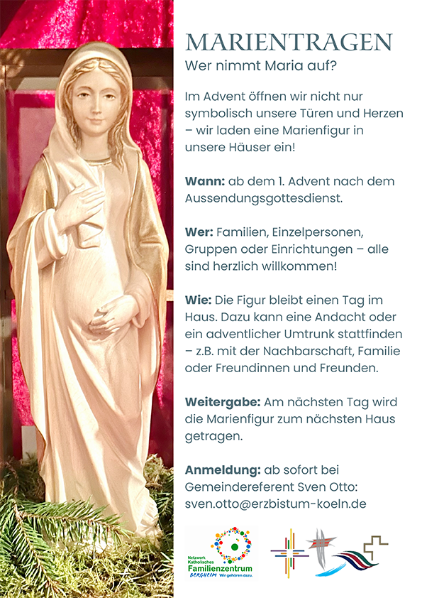 Werbung - Marientragen 2025