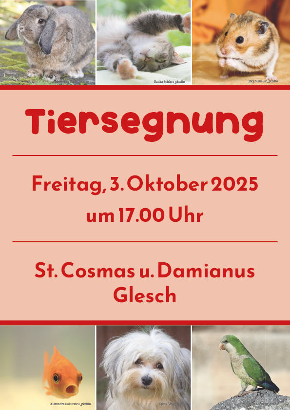 tiersegnung glesch