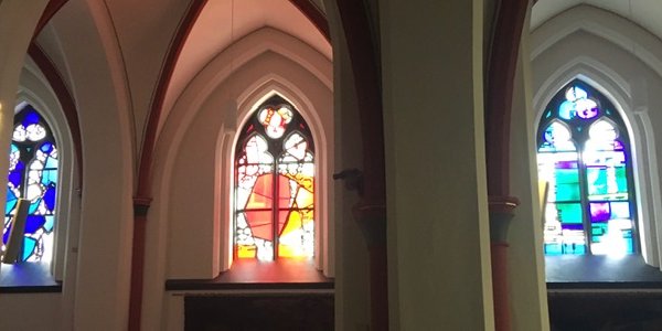 Kirchenfenster in Steyl (c) Werner